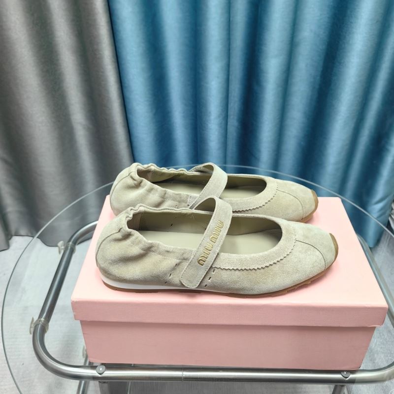 Miu Miu flat shoes
